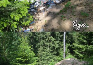 На Рахівщині розпочата масштабна робота з ліквідації стихійних сміттєзвалищ на території лісового фонду