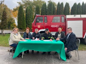 Місто-побратим Тушин, Польща подарував Тячівській громаді пожежну машину