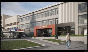 В Тячеві розпочинається будівництво супермаркету "SPAR", в центрі міста