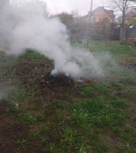 У Мукачівській громаді заборонено спалювати відходи та опале листя