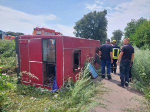 Водій пасажирського автобусу помер за кермом (ФОТО)