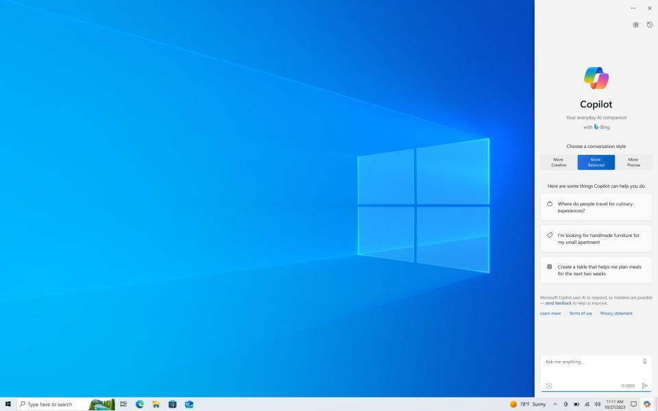 Windows 10 отримала інтелект: Microsoft адаптувала штучний інтелект Copilot